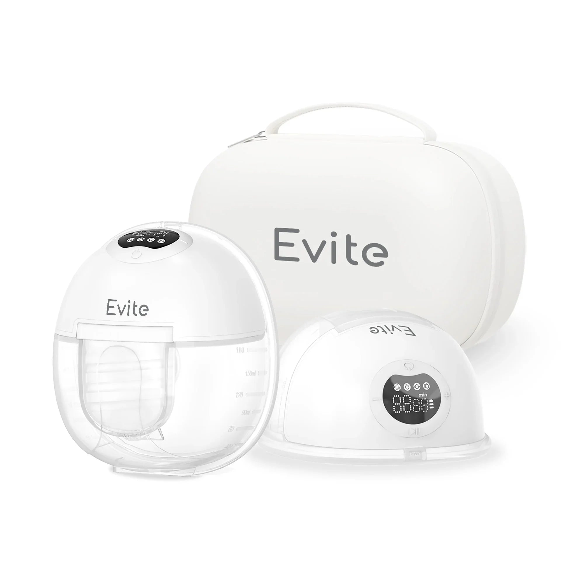 Evite Håndfri Brystpumpe Maxi — Duo + Luxe Veske