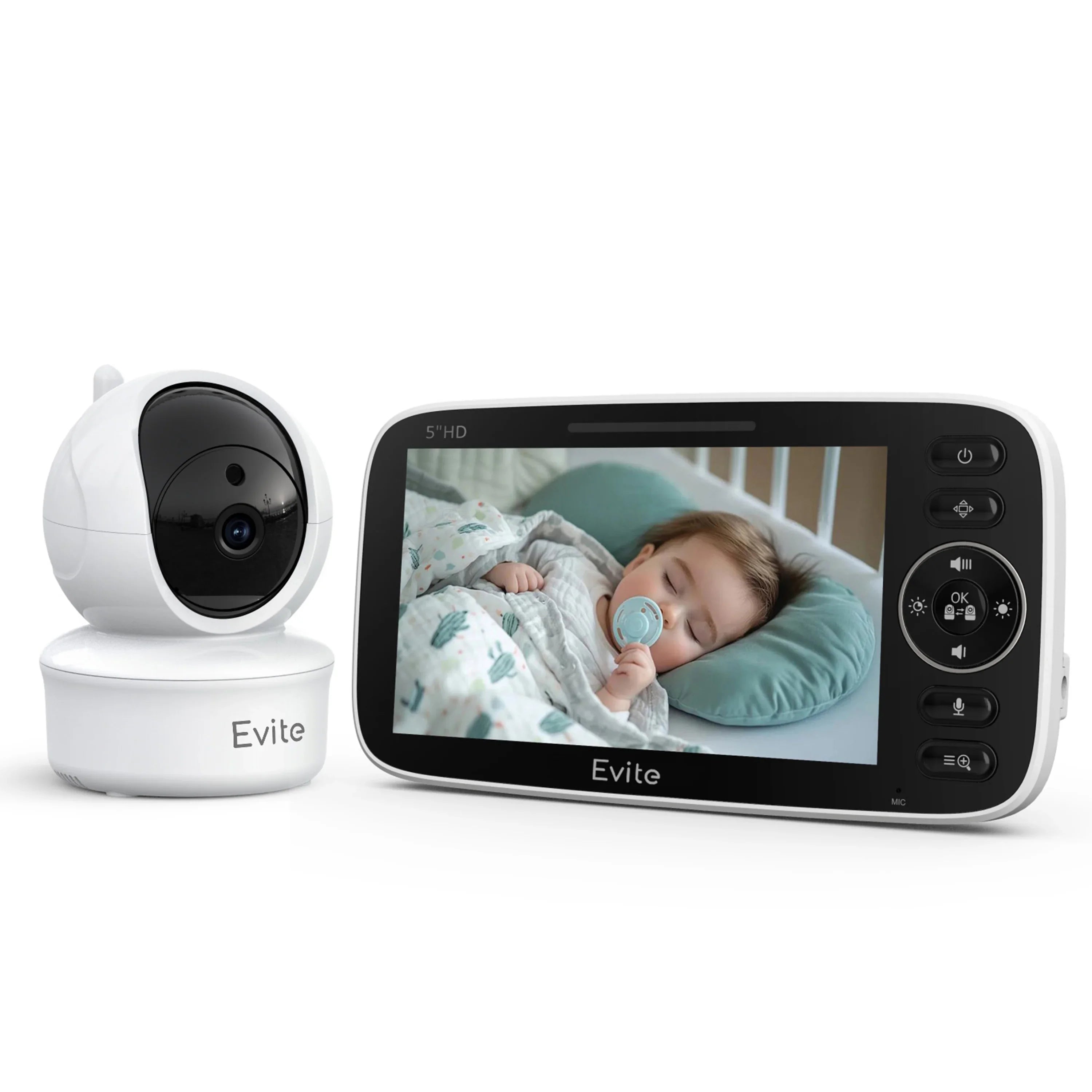 Evite Baby Monitor — With Night Vision &amp; Talkback Function
